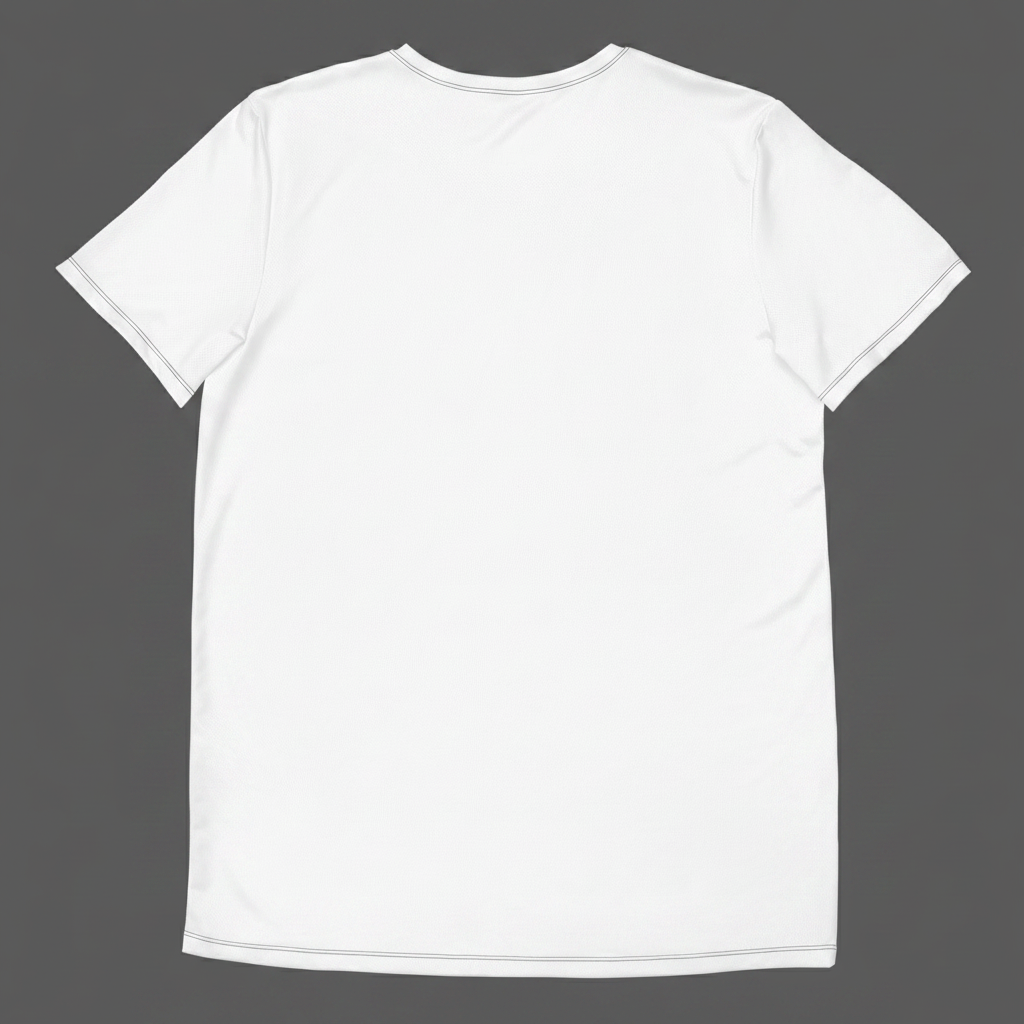 Athletic T-Shirt - Dark Background Back