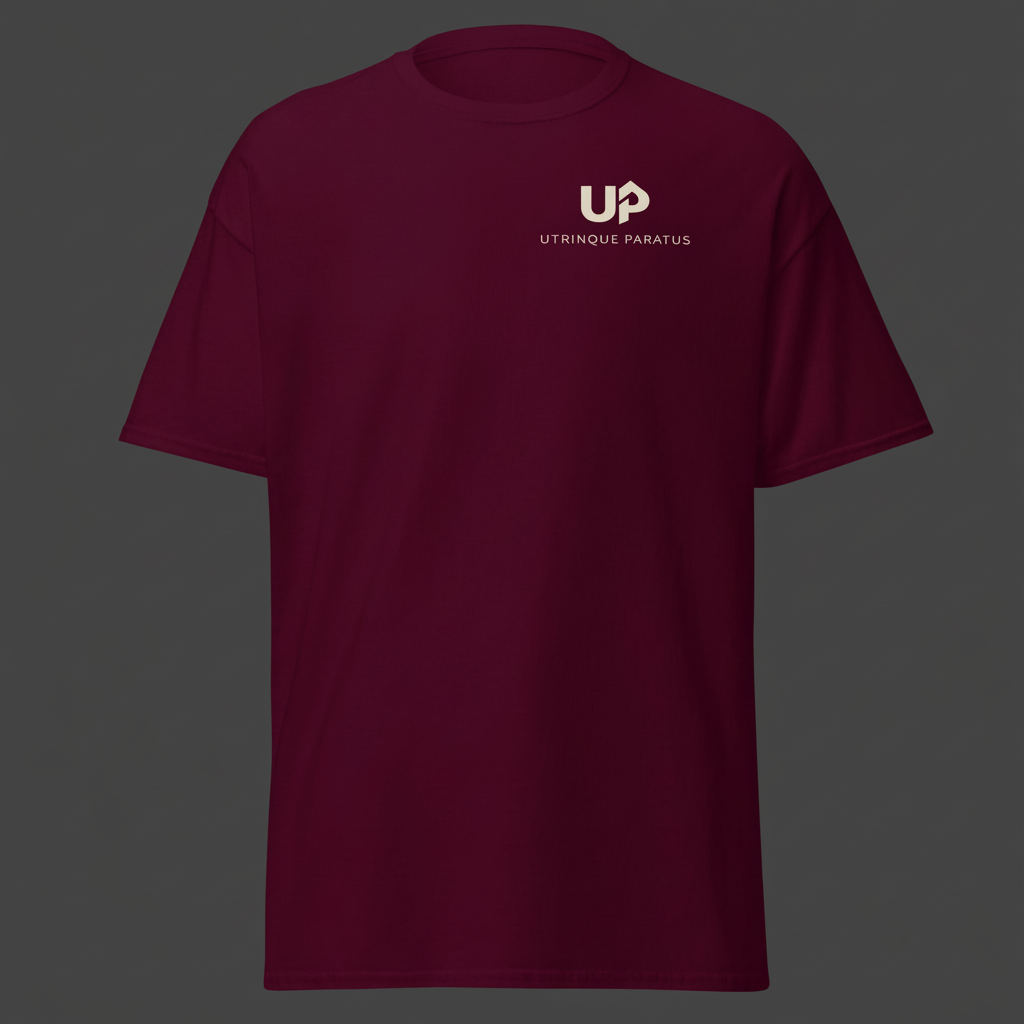 Maroon Front – Dark Background
