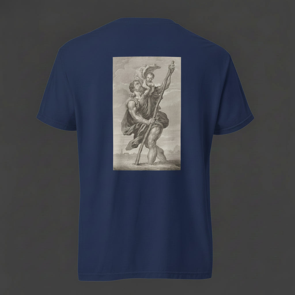UP Apparel relaxed fit St Christopher T-Shirt