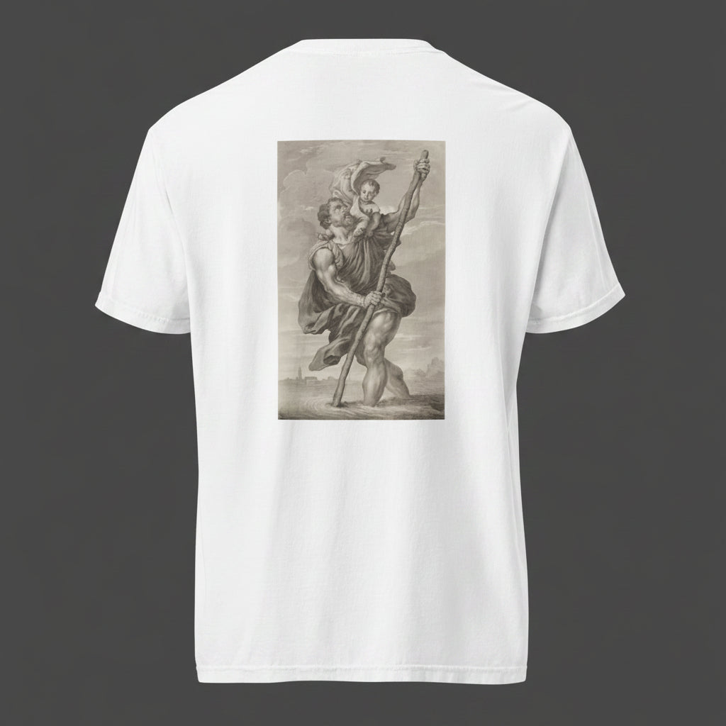 UP Apparel relaxed fit St Christopher T-Shirt