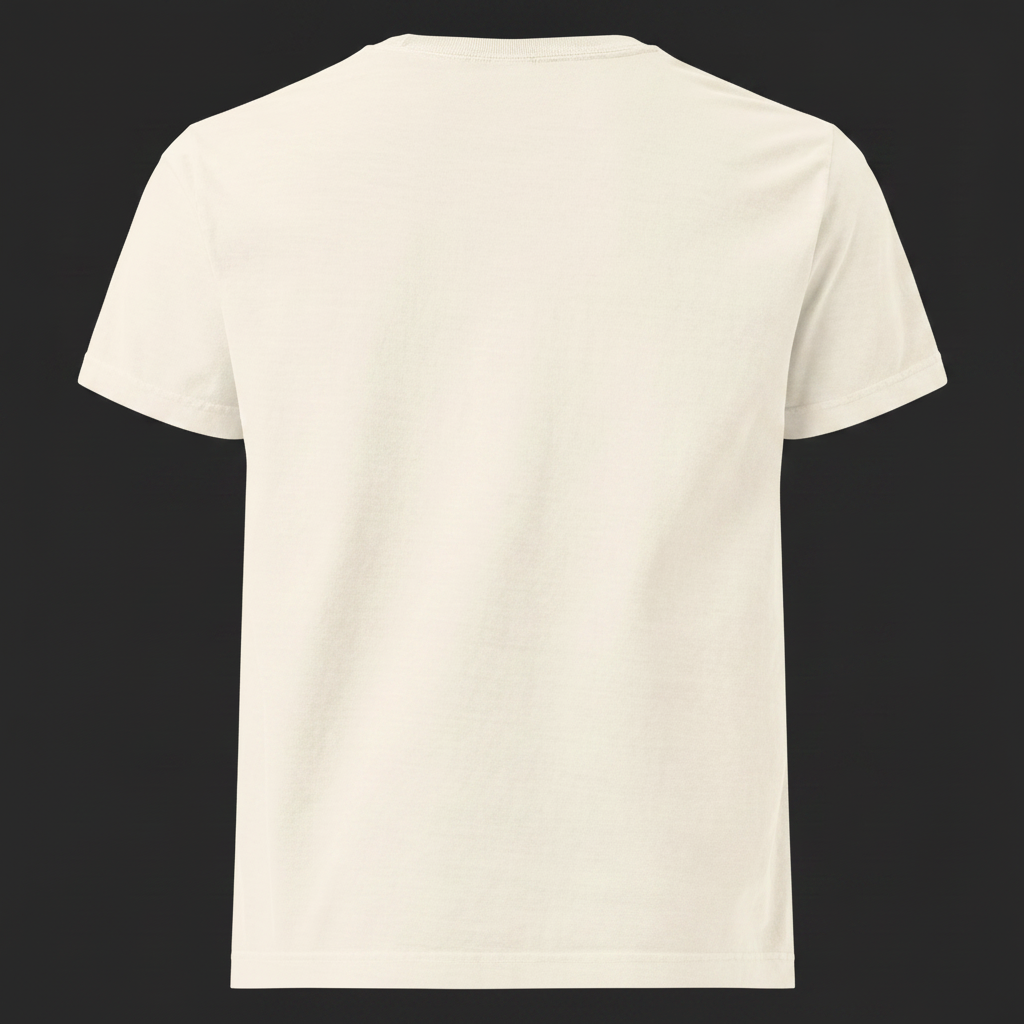 Vintage White Back – Dark Background