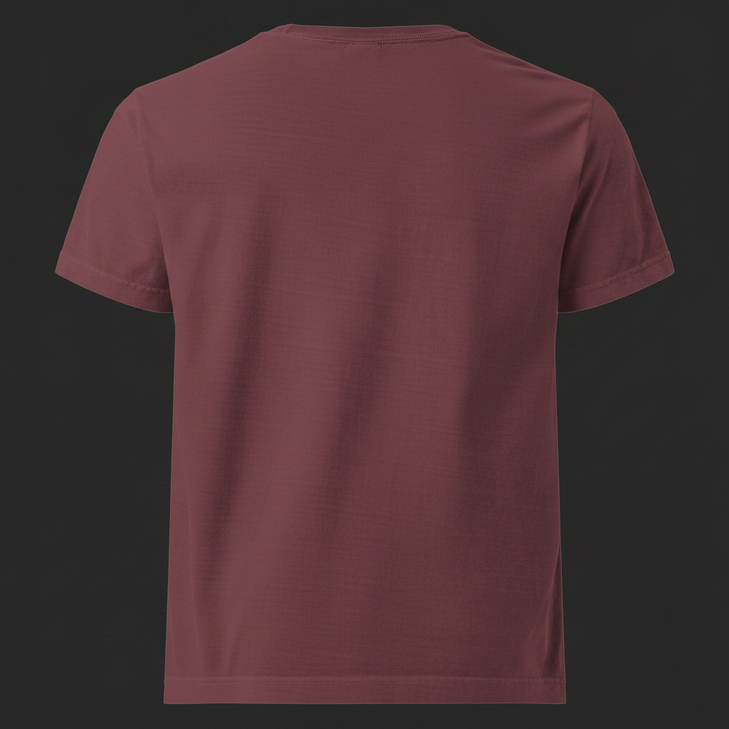Washed Maroon Back – Dark Background
